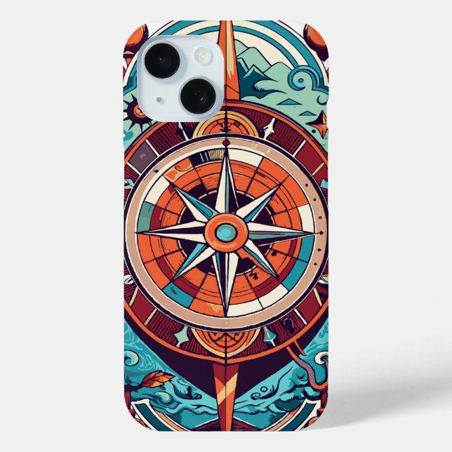Celestial Compass Case-Mate iPhone Case (Back)