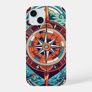 Celestial Compass iPhone 15 Case
