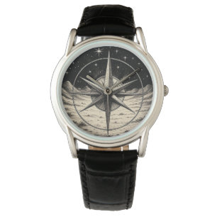Celestial Compass of the Silent Desert Watch