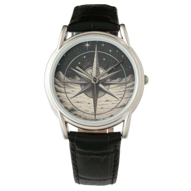Celestial Compass of the Silent Desert Watch (Front)