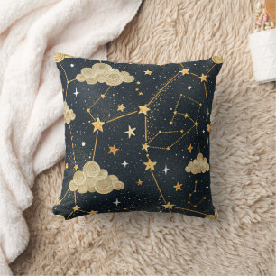 Celestial Constellation Star Pattern (2) Cushion