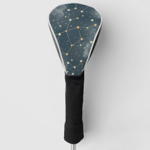 Celestial Constellation Star Pattern (4) Golf Head Cover