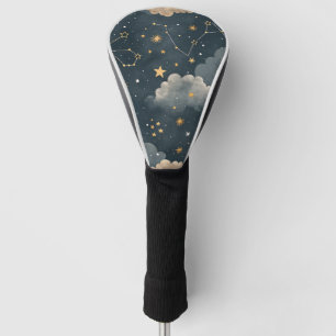 Celestial Constellation Star Pattern (5) Golf Head Cover