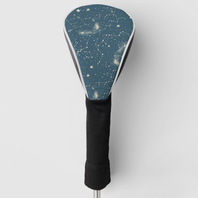 Celestial Constellation - Starry Night (1) Golf Head Cover (Front)