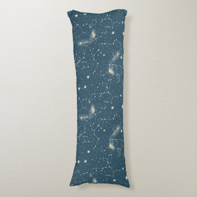 Celestial Constellation - Starry Night (2) Body Cushion (Front Vertical)