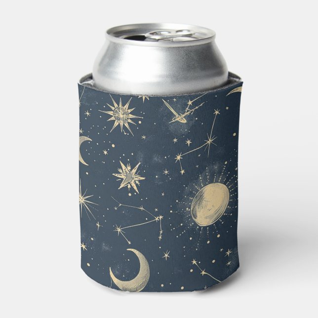 Celestial Constellation - Starry Night (2) Can Cooler (Can Front)