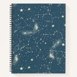 Celestial Constellation - Starry Night (2) Notebook