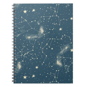 Celestial Constellation - Starry Night (2) Notebook
