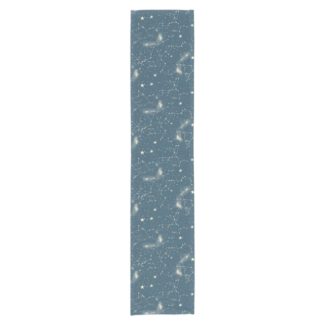 Celestial Constellation - Starry Night (2) Short Table Runner (Front)