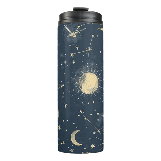 Celestial Constellation - Starry Night (2) Thermal Tumbler (Front)