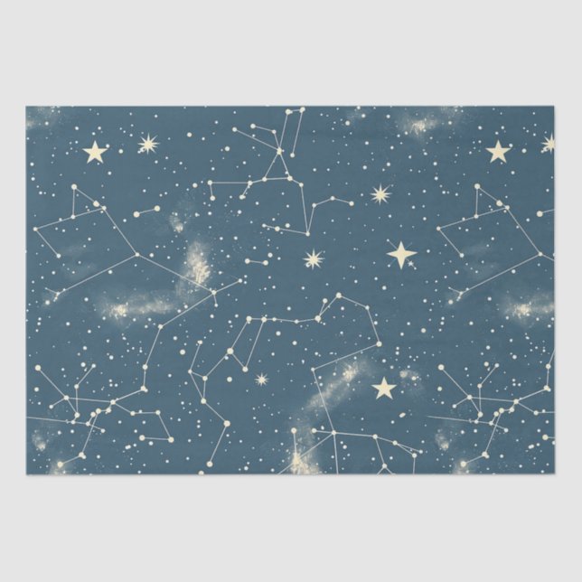 Celestial Constellation - Starry Night (2) Tissue Paper (Front)