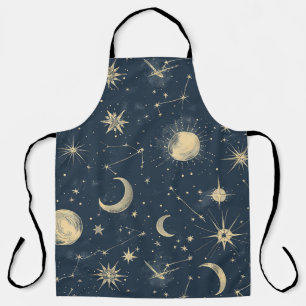 Celestial Constellation - Starry Night (3) Apron