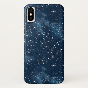 Celestial Constellation - Starry Night (3) iPhone X Case