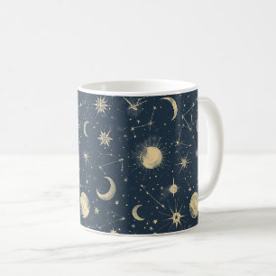 Celestial Constellation - Starry Night (3) Coffee Mug