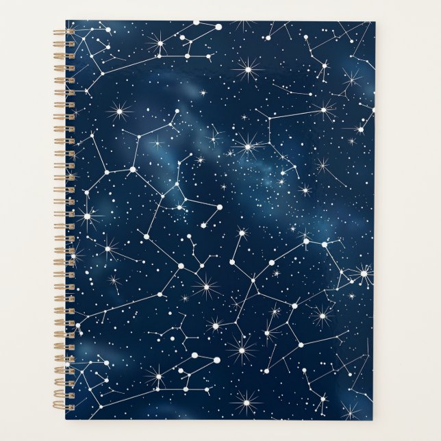 Celestial Constellation - Starry Night (4) Planner (Front)