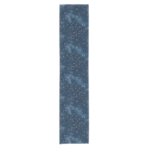 Celestial Constellation - Starry Night (4) Short Table Runner
