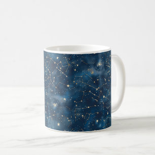 Celestial Constellation - Starry Night (6) Coffee Mug