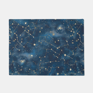 Celestial Constellation - Starry Night (6) Doormat