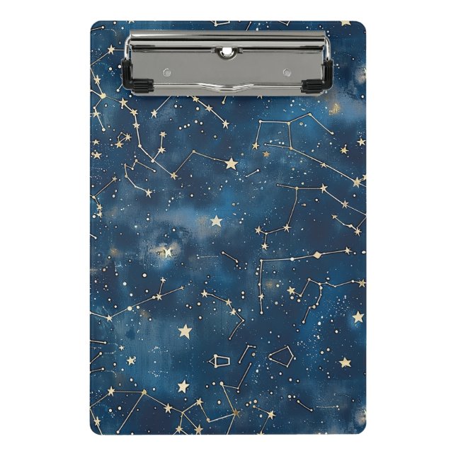 Celestial Constellation - Starry Night (6) Mini Clipboard (Front)