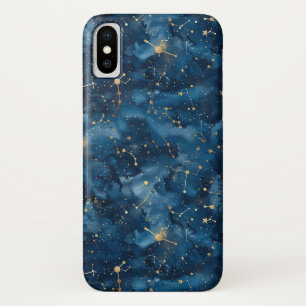 Celestial Constellation - Starry Night (7) iPhone X Case