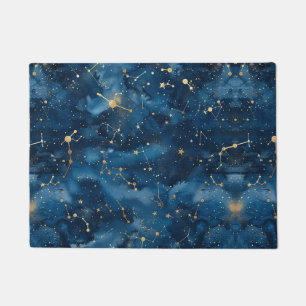 Celestial Constellation - Starry Night (7) Doormat
