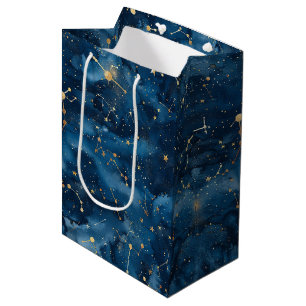 Celestial Constellation - Starry Night (7) Medium Gift Bag