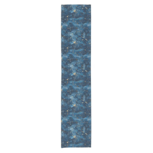 Celestial Constellation - Starry Night (7) Short Table Runner
