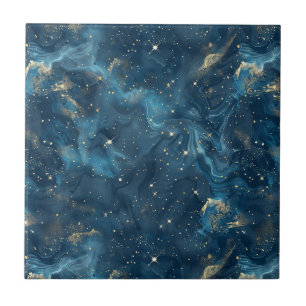 Celestial Constellation - Starry Night (8) Tile