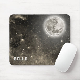 Celestial Cosmic Galaxy Pattern Mouse Mat