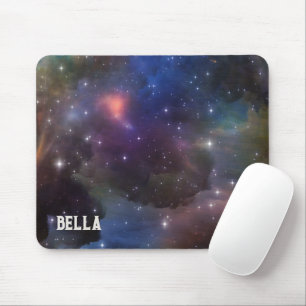 Celestial Cosmic Galaxy Pattern Mouse Mat