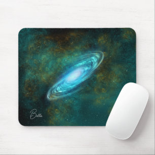 Celestial Cosmic Galaxy Pattern Mouse Mat