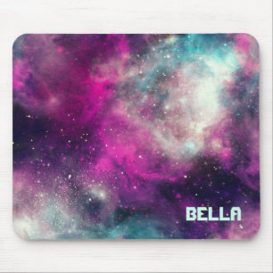 Celestial Cosmic Galaxy Pattern Mouse Mat
