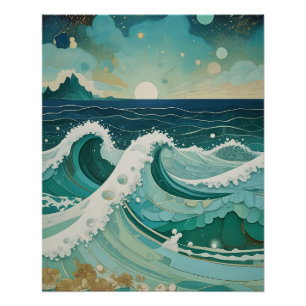 Celestial Crest Poster