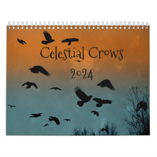 Celestial Crows 2024 Calendar