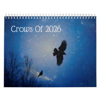 Celestial Crows 2026 Calendar