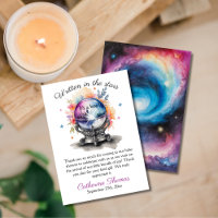 Celestial Crystal Ball Astrology Baby Shower 