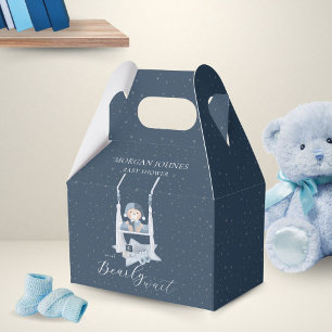 Celestial Cute Bear Baby Shower Favour Box