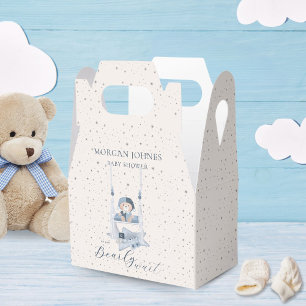 Celestial Cute Bear Baby Shower Favour Box