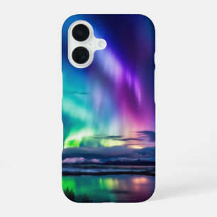 Celestial Dance: The Magic of the Aurora Borealis iPhone 16 Case