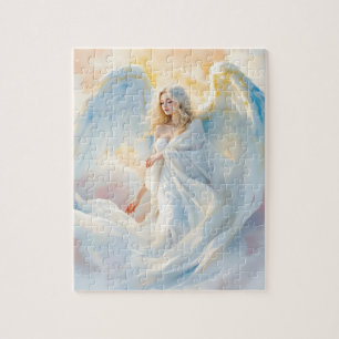 Celestial Dawn – Angel of Peace and Light Jigsaw Puzzle