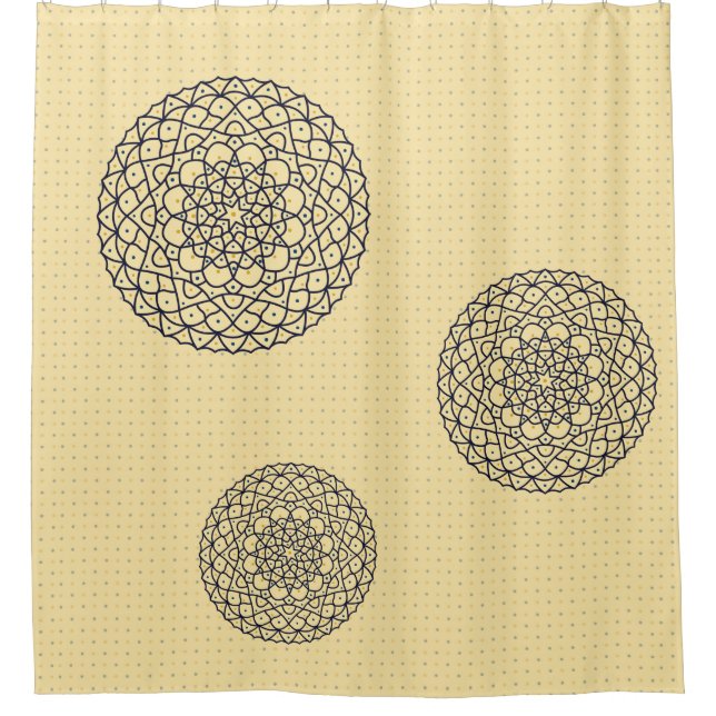 Celestial Day Shower Curtain (Front)