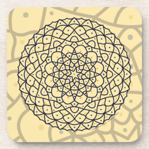 Celestial Day Square Coaster