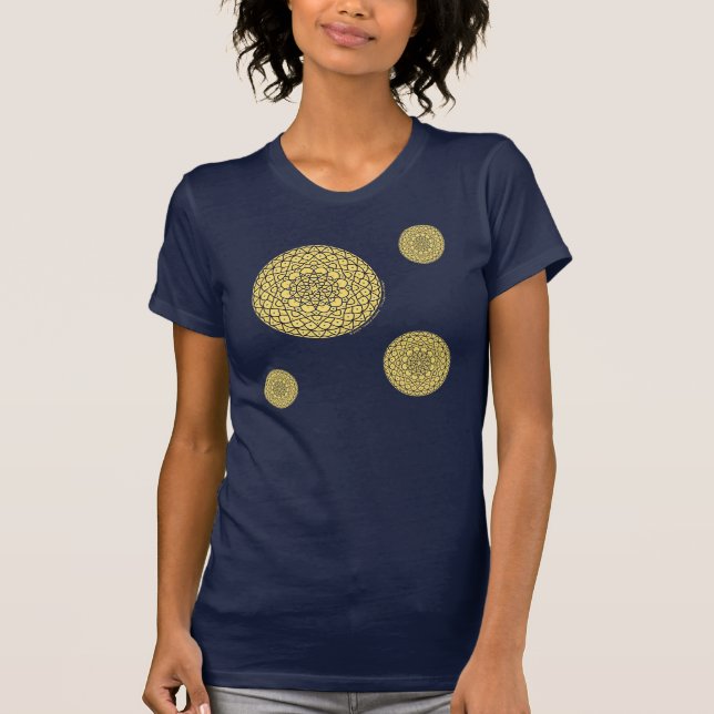 Celestial Day Women's Dark Shirt (Front)