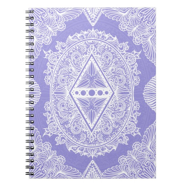 Celestial Diamond Mandala Notebook (Front)