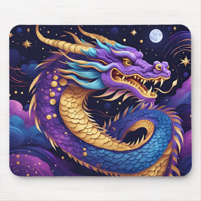 celestial dragon mouse pad (Front)