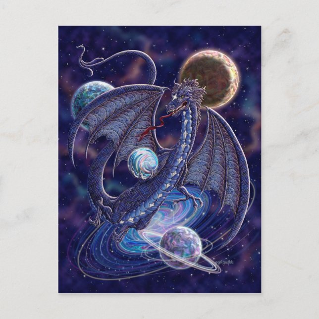 Celestial Dragon Postcard (Front)