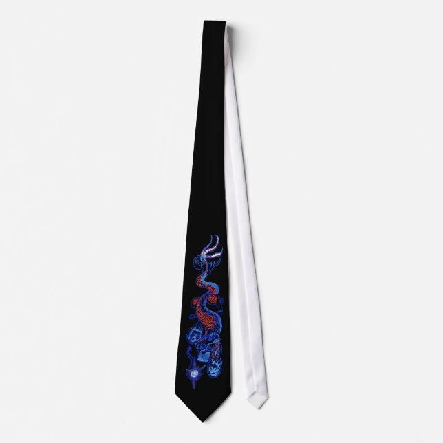 celestial dragon tie (Front)