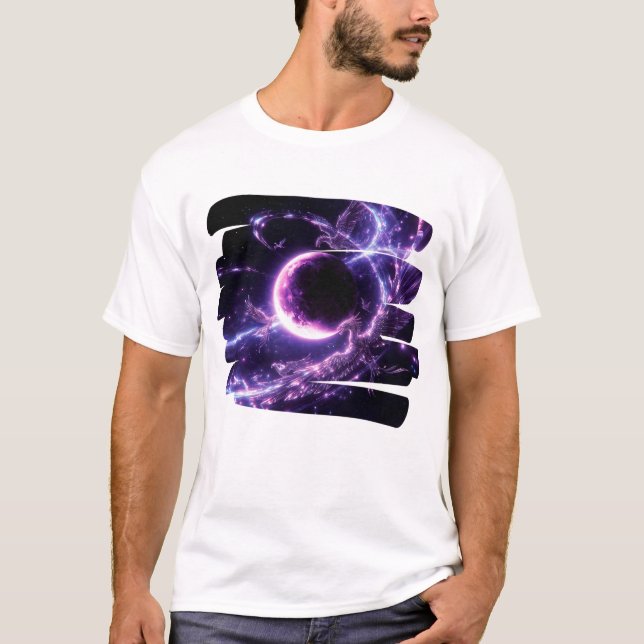 Celestial Dragons: Moonlight Odyssey T-Shirt (Front)