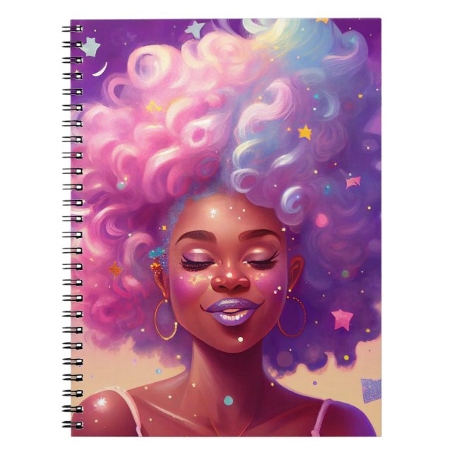Celestial Dream Woman Notebook (Front)