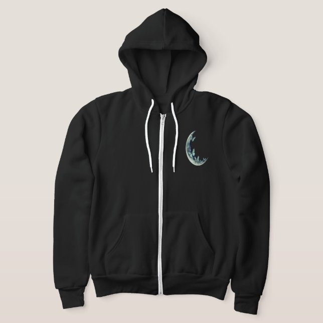 Celestial Dreamer Sweater – Lunar Graphic Design (Laydown)